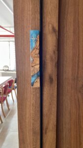 בית מזוזה עץ ואפוקסי